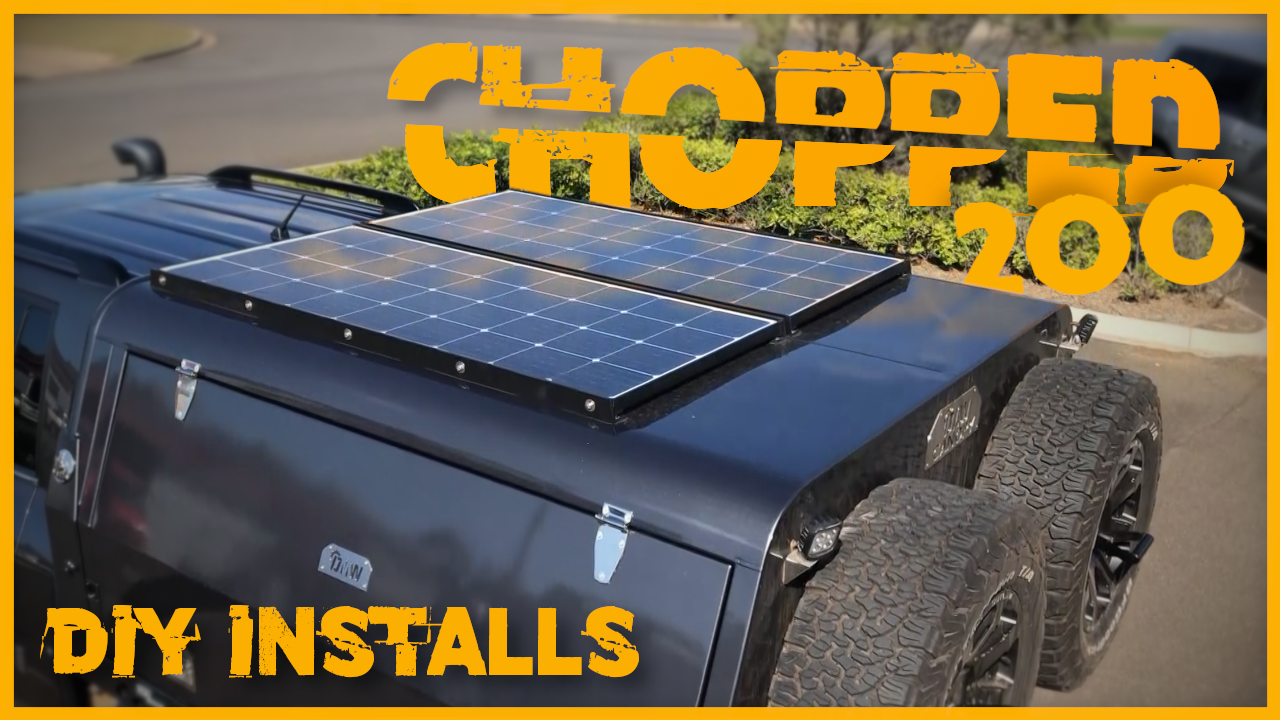 Dual Battery System Chopped 200 Series Solar Install